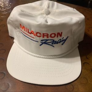 Cincinnati Milacron Racing Vintage Baseball Cap Hat Rope